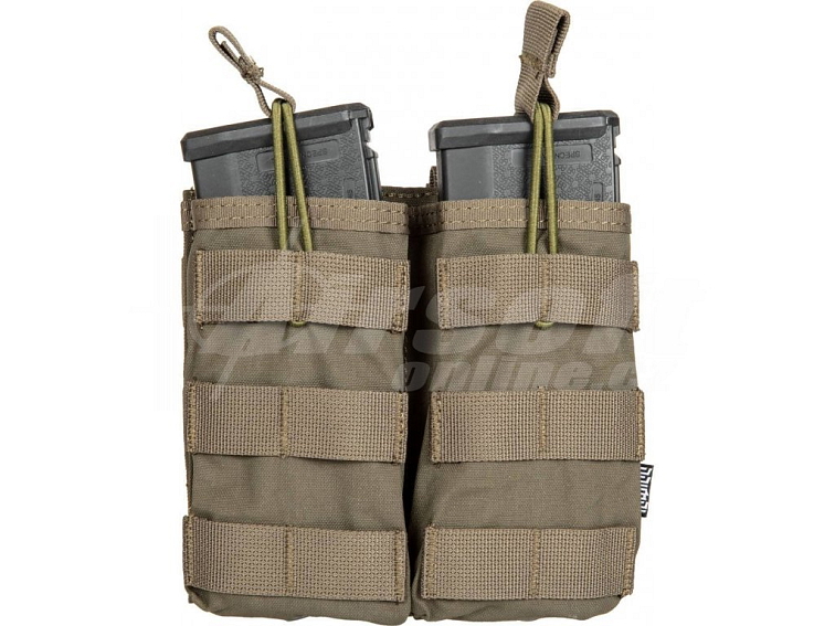 Dvojítá zásobníková sumka Ridae pro M4 na Molle - olivová, Primal Gear