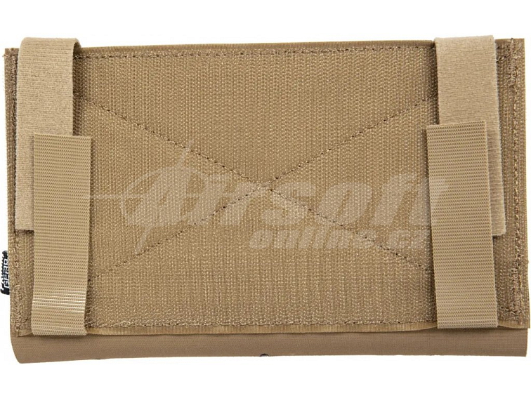Přední panel/sumka pro taktické vesty na suchý zip - Coyote Brown, Primal Gear