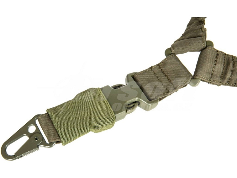 1-bodový bungee popruh Esmo - olivový, Primal Gear