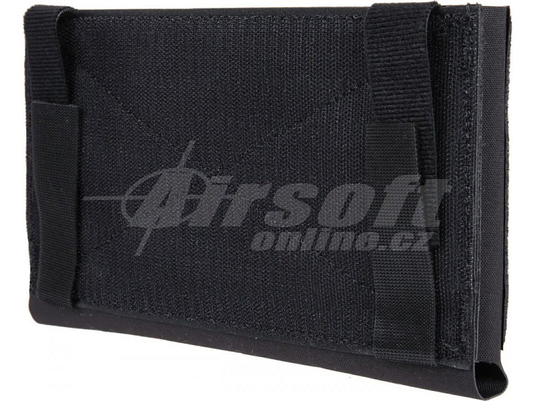 Přední panel/sumka pro taktické vesty na suchý zip - černá, Primal Gear