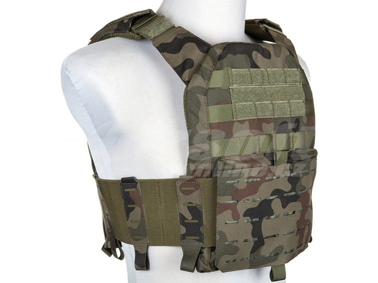 Taktická vesta / nosič plátů Advanced - WZ.93 Woodland Panther, Specna Arms