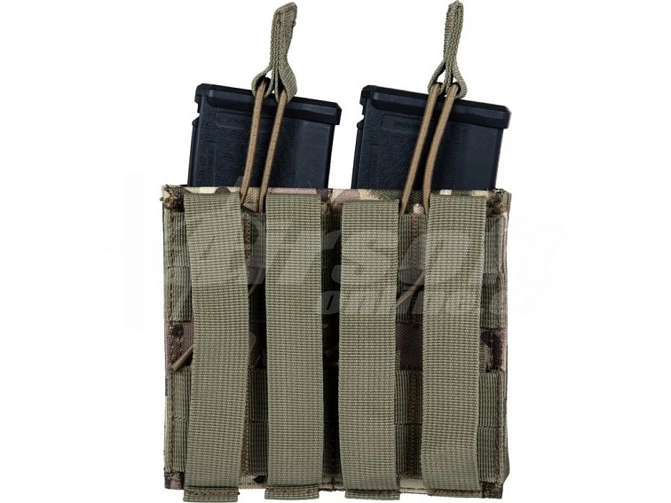 Univerzální otevřená dvojitá MOLLE sumka pro M4 - Multicam, GFC