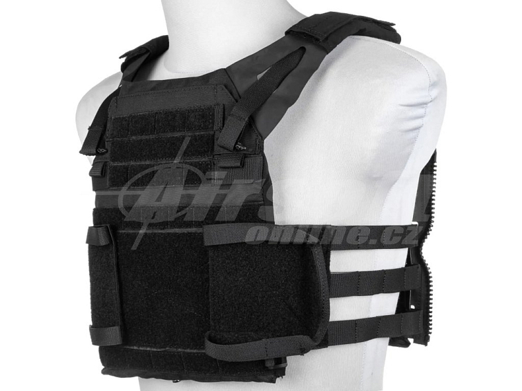 Taktická vesta Rush 2.0 Ariatel (vylepšená verze) - černá, Primal Gear