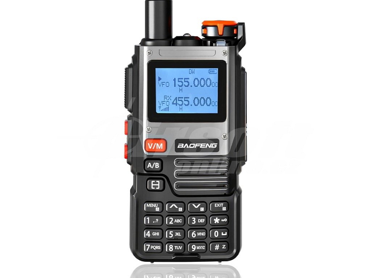 Vysílačka Baofeng UV-K61 Tri-band (AIR / VHF / UHF), USB-C - černá, BAOFENG