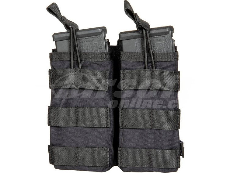 Dvojítá zásobníková sumka Ridae pro M4 na Molle - černá, Primal Gear