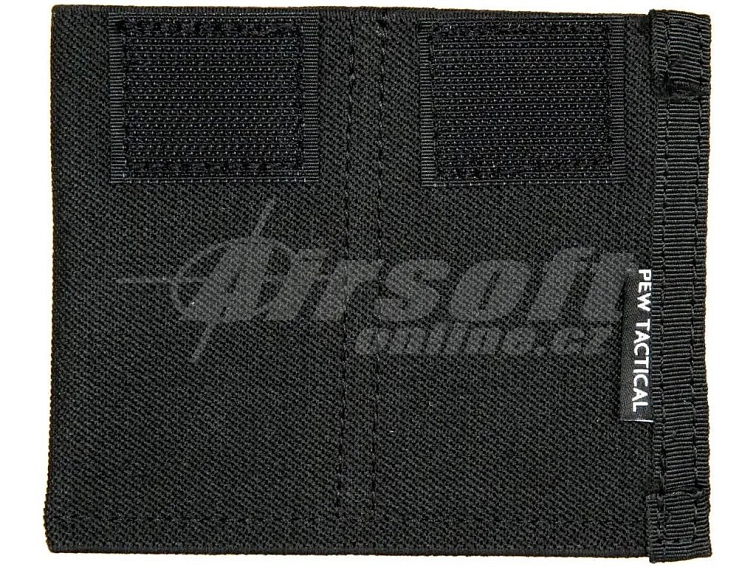 Dvojitá elastická zásobníková sumka Insert pro pistole - černá, PEW Tactical