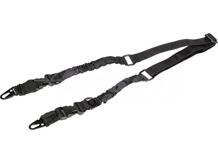 2-bodový bungee popruh Acodon - černý, Primal Gear