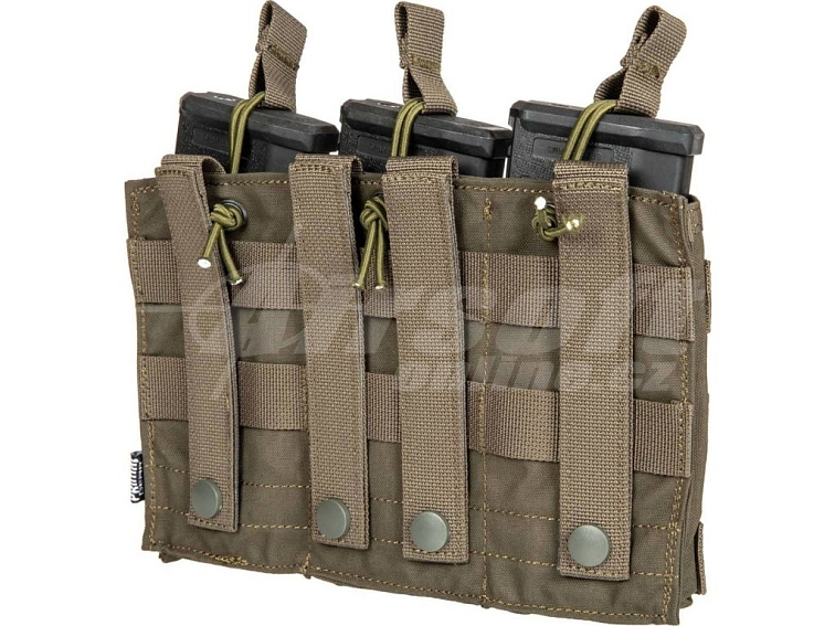 Trojitá zásobníková sumka Koga pro M4 na Molle - olivová, Primal Gear