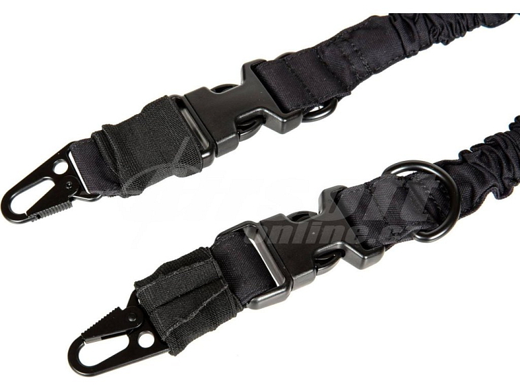 2-bodový bungee popruh Acodon - černý, Primal Gear