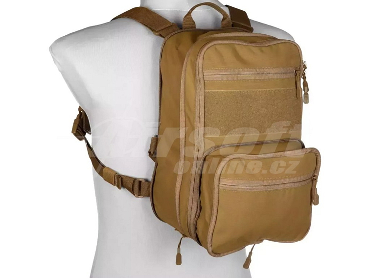 Taktický batoh FLAT Pack typ 2.0 - Coyote Brown, PEW Tactical