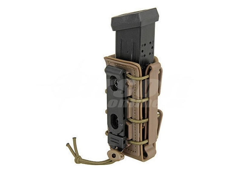 Soft Molle sumka 1x pistolový zásobník - písková, 8Fields