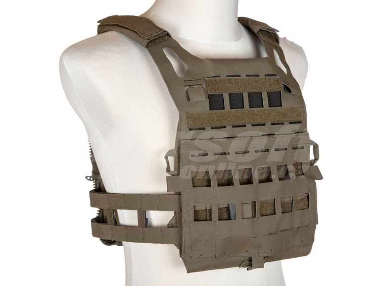 Taktická vesta "Nosič plátů" Lemod - olivová, Primal Gear