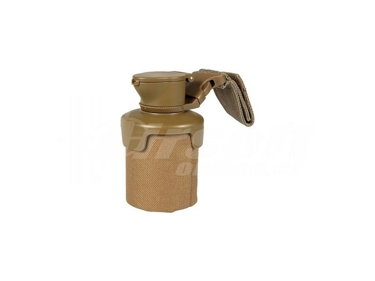 Skládací láhev (sáček) Molle na airsoftové kuličky - písková TAN, Primal Gear