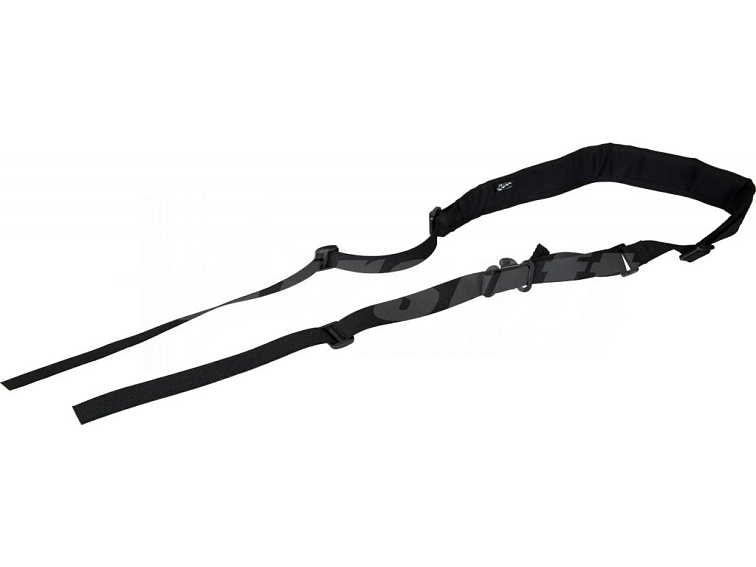 Taktický dvoubodový popruh Rodac Advanced - černý, Primal Gear