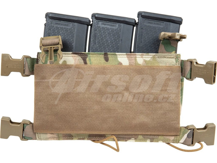 Přední panel FP03 na taktickou vestu MK4 s trojitou sumka pro M4 - Multicam, PEW Tactical