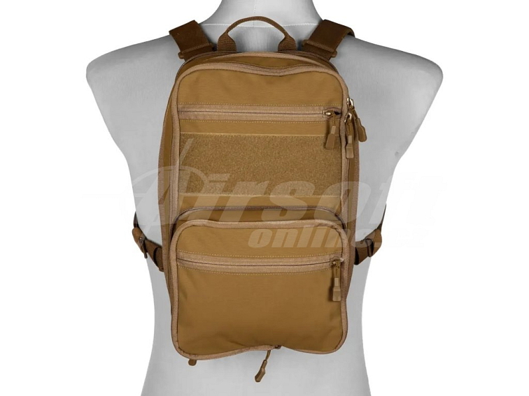 Taktický batoh FLAT Pack typ 2.0 - Coyote Brown, PEW Tactical