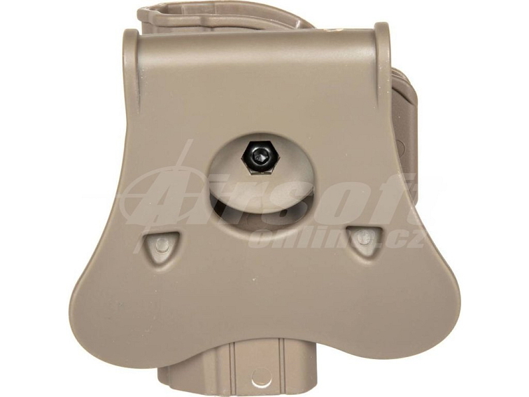 Opaskové polymerové pouzdro Per-Fit™ pro CZ P-07/P-09 - pískové FDE, Amomax