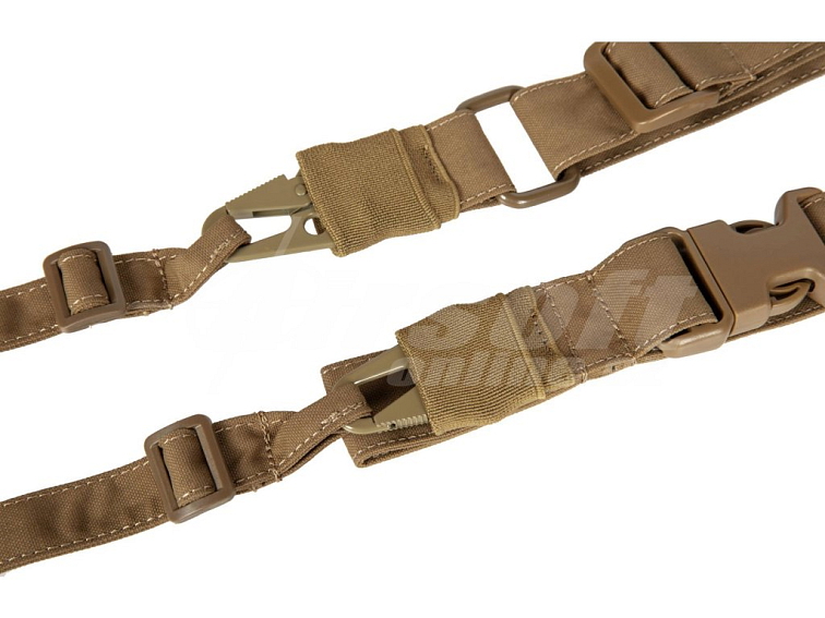 3-bodový taktický popruh Jiang - Coyote Brown, Primal Gear