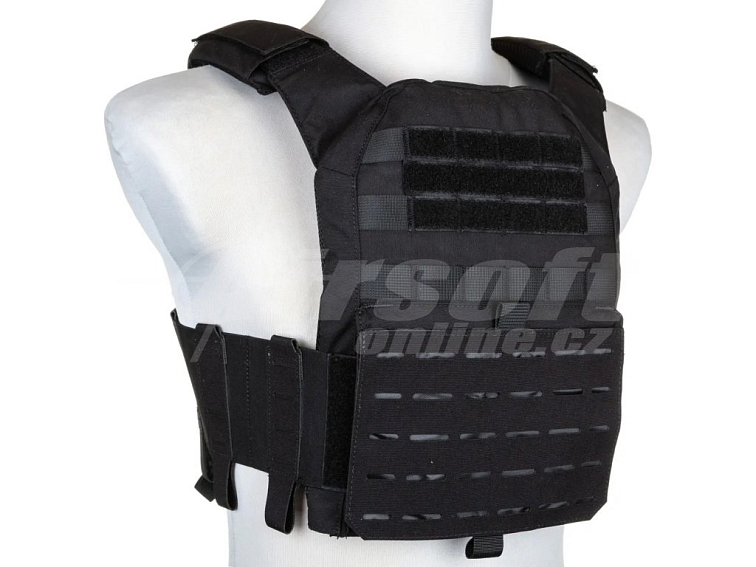 Taktická vesta / nosič plátů Advanced - černá, Specna Arms