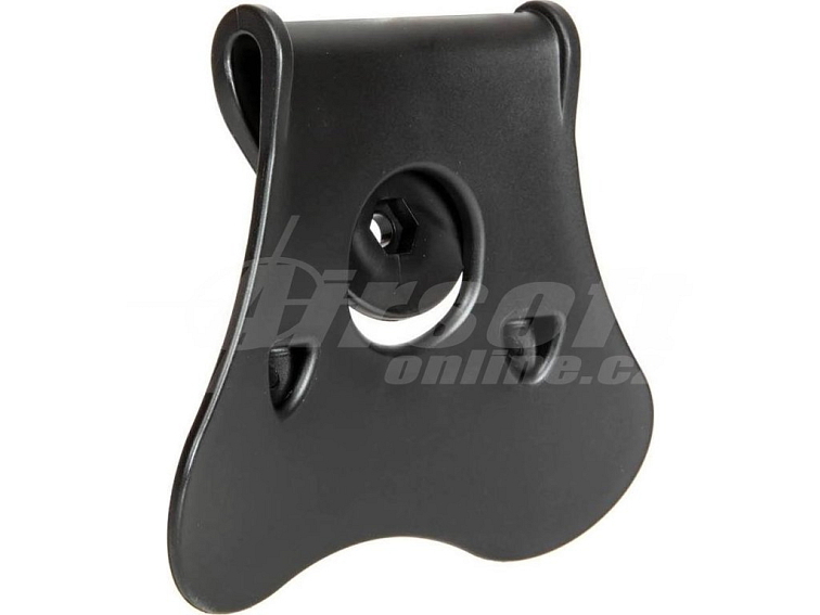 Ergonomický opaskový klip pro pouzdra Amomax - černý