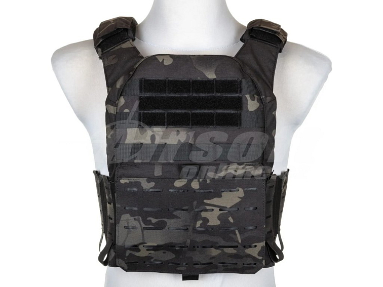 Taktická vesta / nosič plátů Advanced - Multicam Black, Specna Arms
