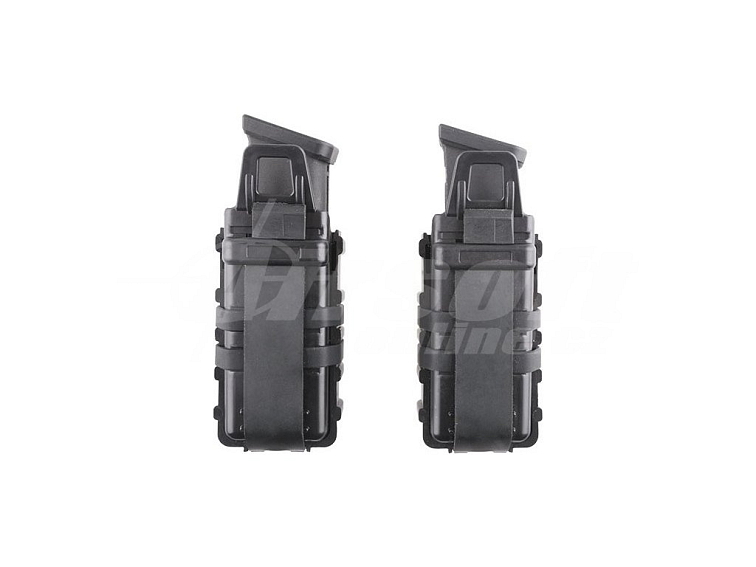 Plastová dvojitá sumka pro pistolové zásobníky - černá, Primal Gear