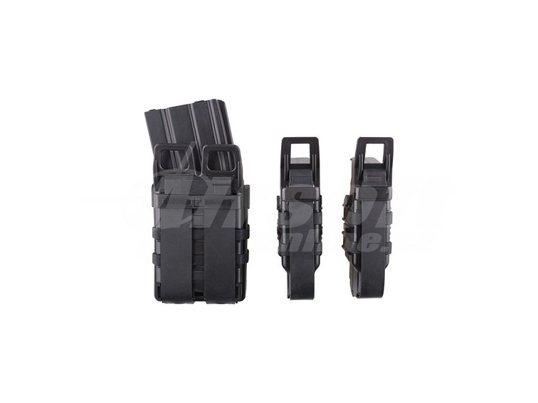 Set plastových sumek 2x pístolová + 1x 5,56 - černá, Primal Gear