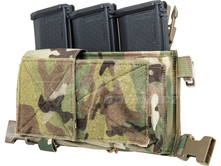 Přední panel FP03 na taktickou vestu MK4 s trojitou sumka pro M4 - Multicam, PEW Tactical