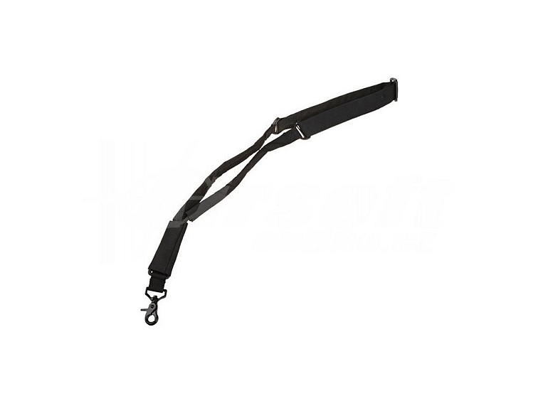 1-bodový taktický popruh Bungee - černý, GFC