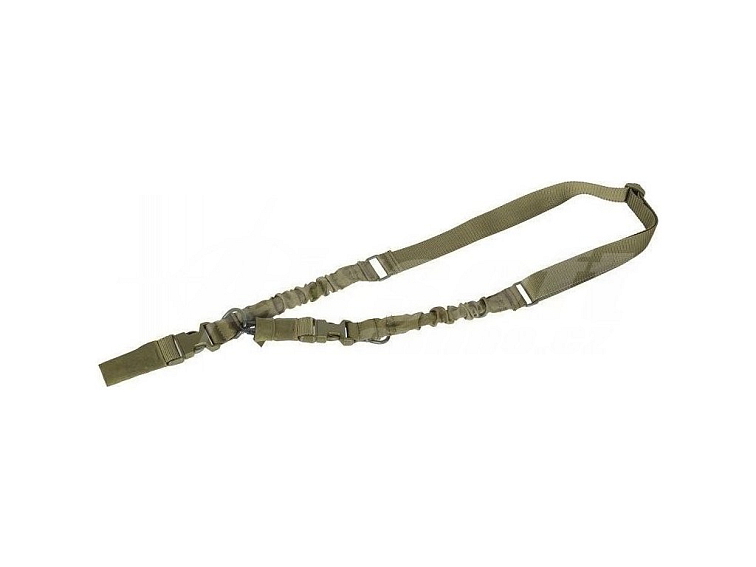 Dvoubodový popruh s odpružením - olivový OD, 8Fields
