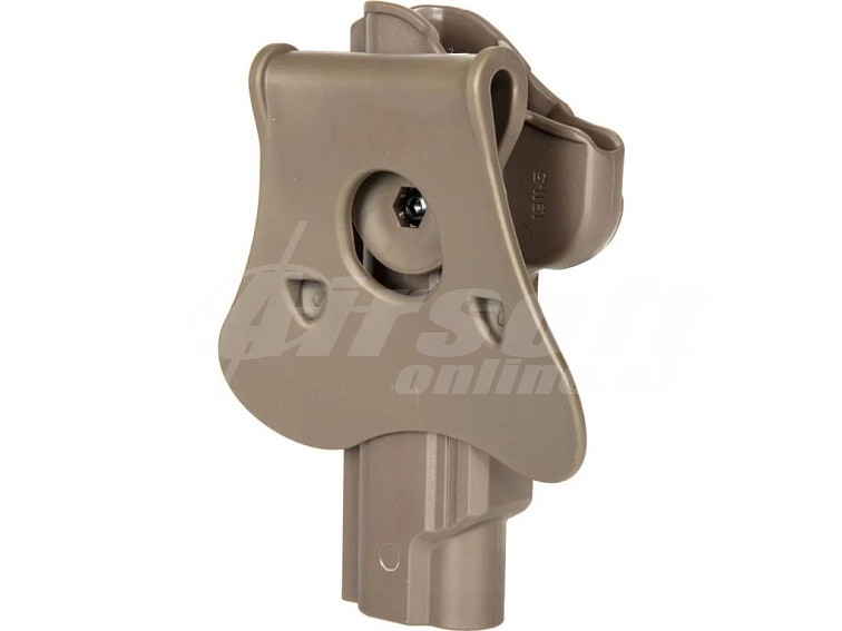 Opaskové polymerové pouzdro Per-Fit™ pro M1911 - pískové FDE, Amomax