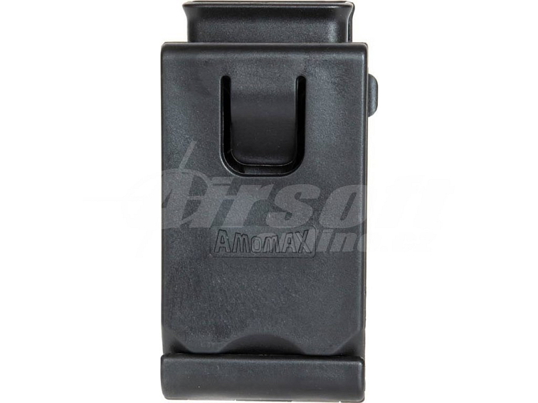 Polymerové opaskové pouzdro pro pistolový zásobník - černé, Amomax