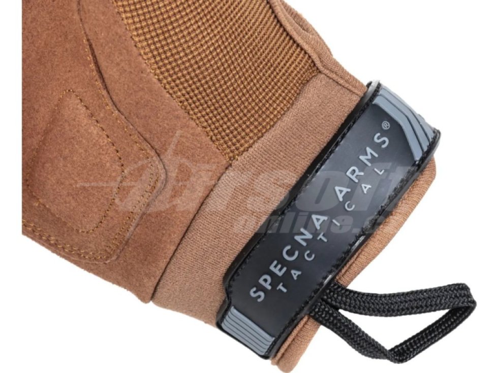 Taktické rukavice SATAC VANGUARD™ - pískové TAN, Specna Arms