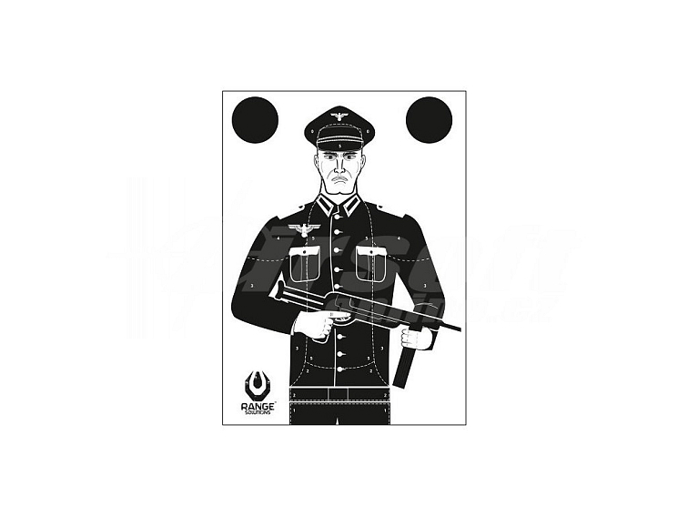 Cvičný terč RSN - 50ks, Range Solutions