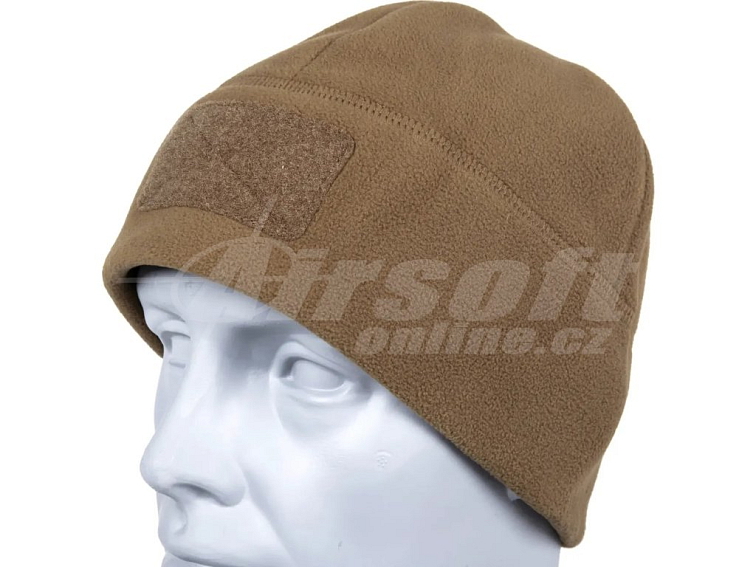 Fleece čepice Watch Cap Elite se suchým zipem - Coyote Brown, M-Tac