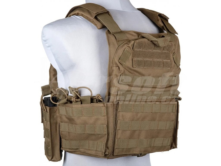 Taktická vesta typu 8944-1 - písková TAN, GFC