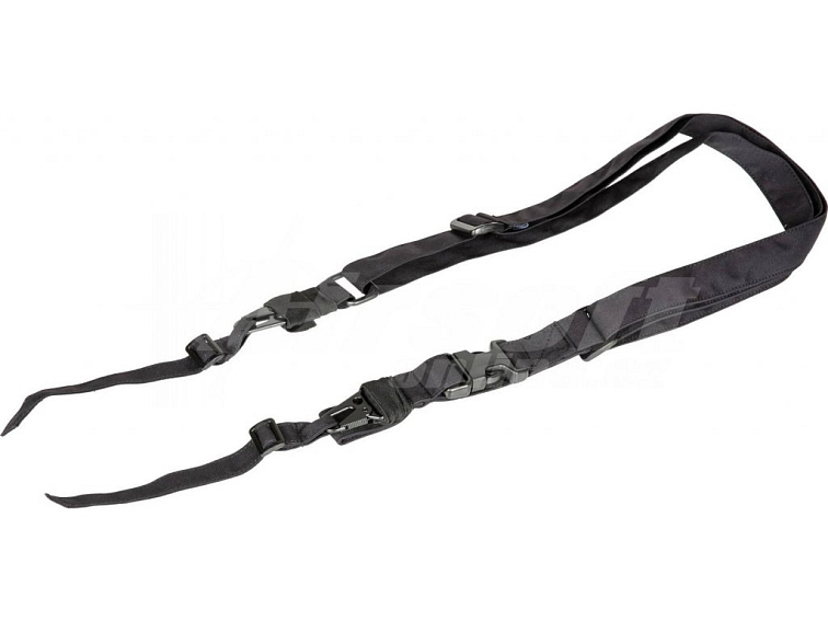 3-bodový taktický popruh Jiang - černý, Primal Gear