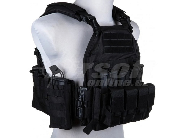 Taktická vesta typu 8944-1 - černá, GFC