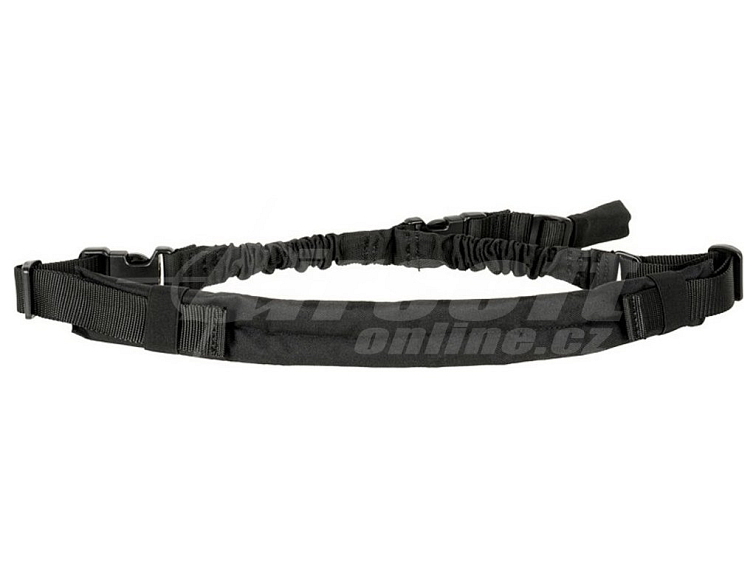 Jednobodový polstrovaný popruh - černý, 8Fields