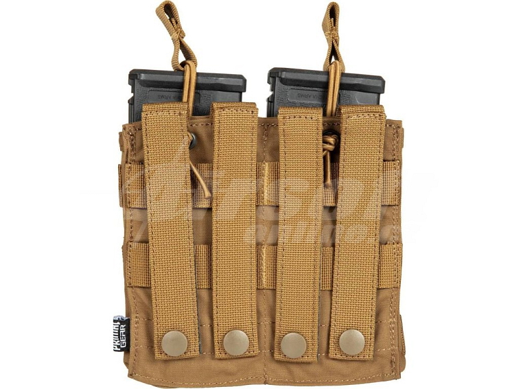 Dvojítá zásobníková sumka Ridae pro M4 na Molle - Coyote Brown, Primal Gear