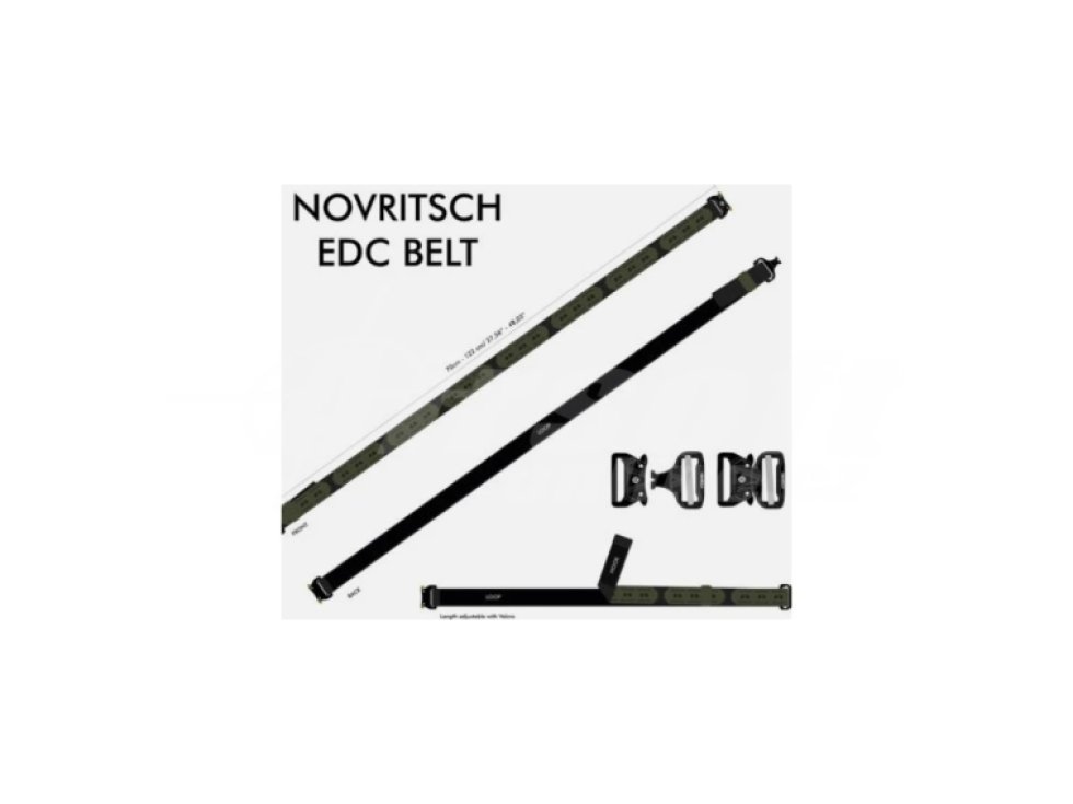 Taktický MOLLE opasek EDC Belt - zelený, Novritsch