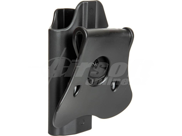 Polymerové opaskové pouzdro pro P99 QA G1 - černé, Amomax