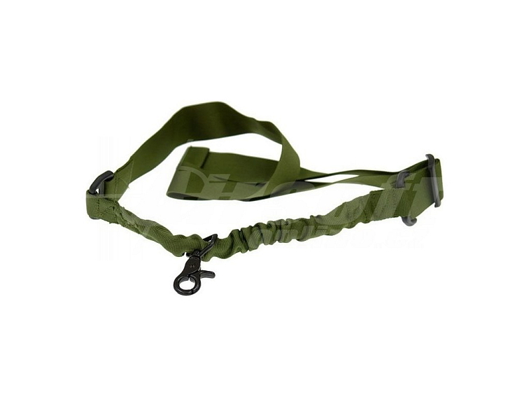 1-bodový taktický popruh Bungee - olivový, GFC