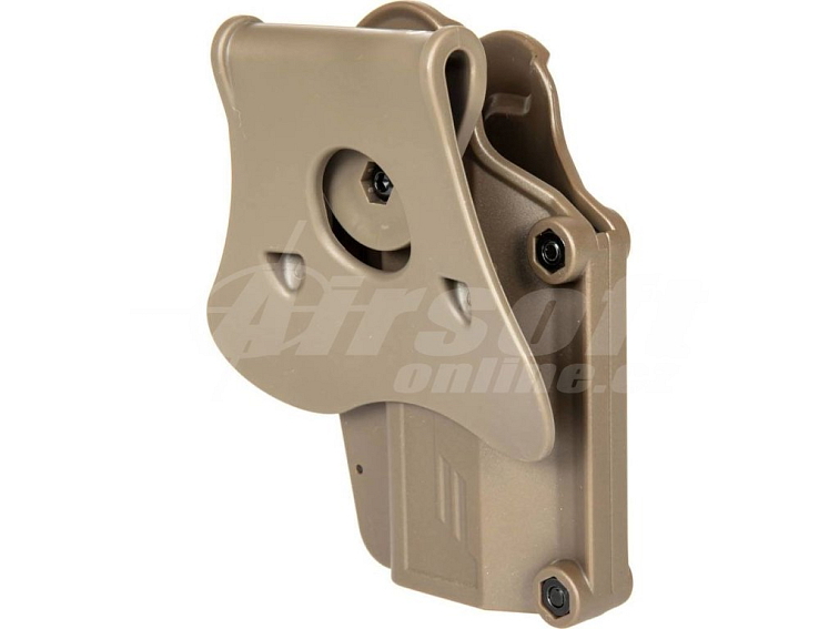 Univerzální pistolové pouzdro Per-Fit™ pro leváky - pískové FDE, Amomax