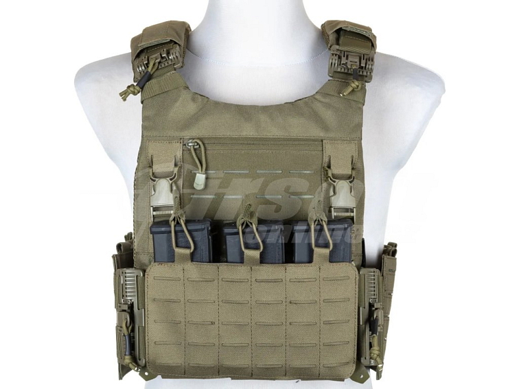 Taktická vesta / nosič plátů QR - olivová, Specna Arms