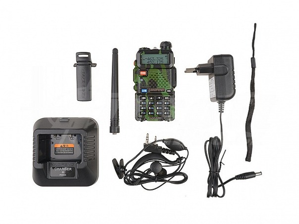 Vysílačka BAOFENG UV-5R (VHF, UHF) - Military, BAOFENG