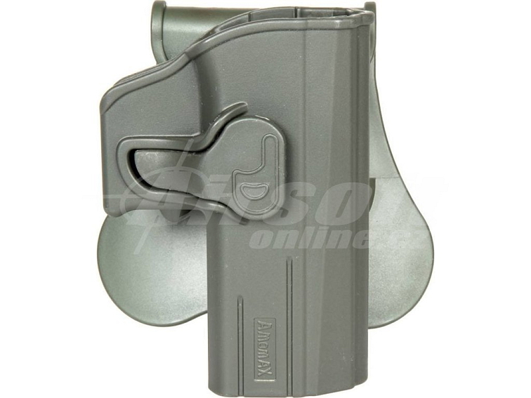 Opaskové polymerové pouzdro Per-Fit™ pro CZ P-07/P-09 - olivové, Amomax