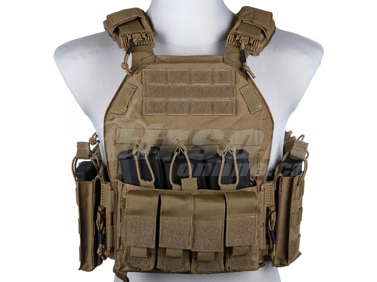 Taktická vesta typu 8944-1 - písková TAN, GFC