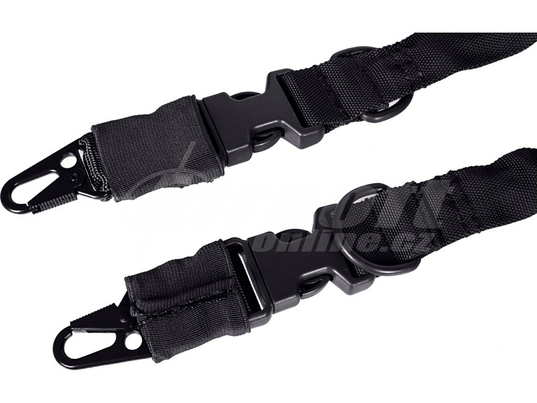 2-bodový bungee popruh - černý, Primal Gear