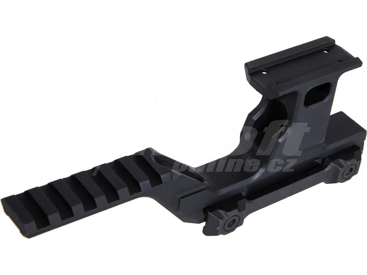 Vysoká polymerová montáž pro kolimátory T1/T2 a PEQ - černá, Primal Gear